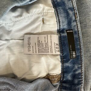 Kut from the Kloth Jodi Fab Ab Wide Leg Carpenter Jean Size 10